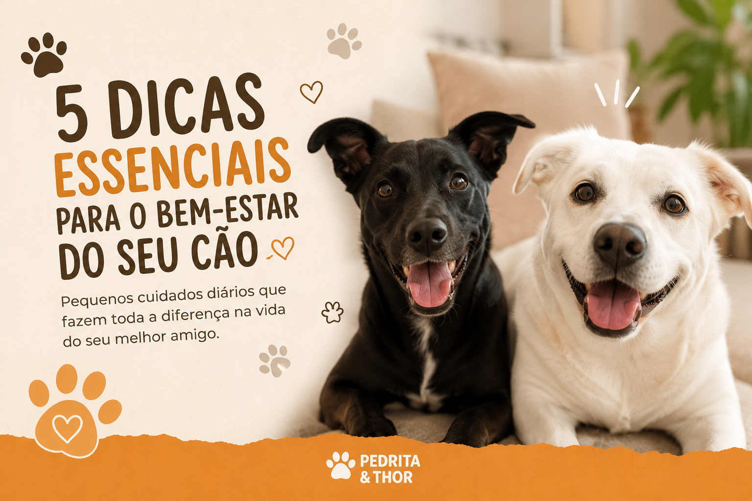 5 cuidados simples que fazem toda a diferença na vida do seu cão