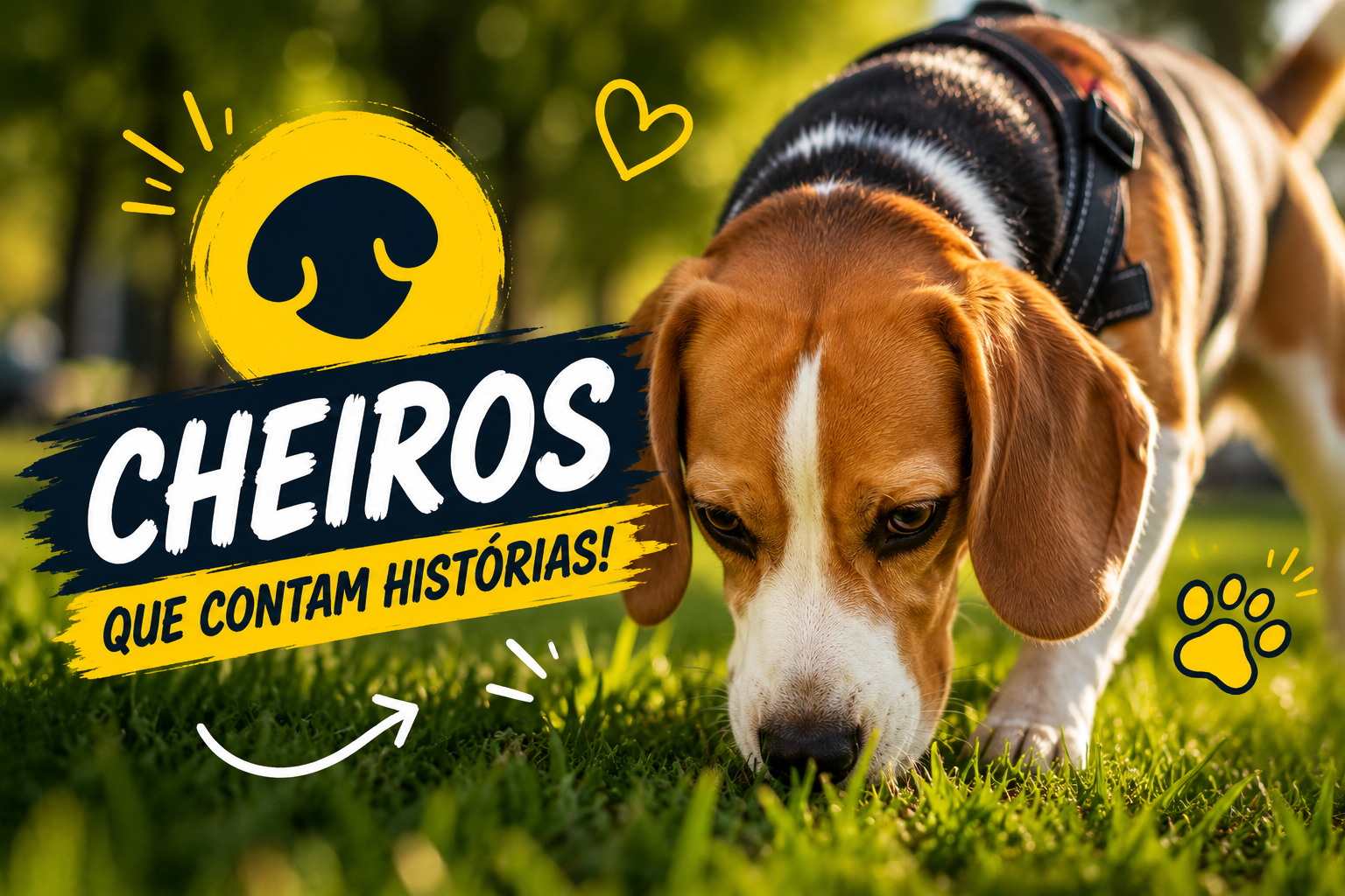Novo estudo revela: cães preferem um mundo cheio de cheiros a um quintal enorme